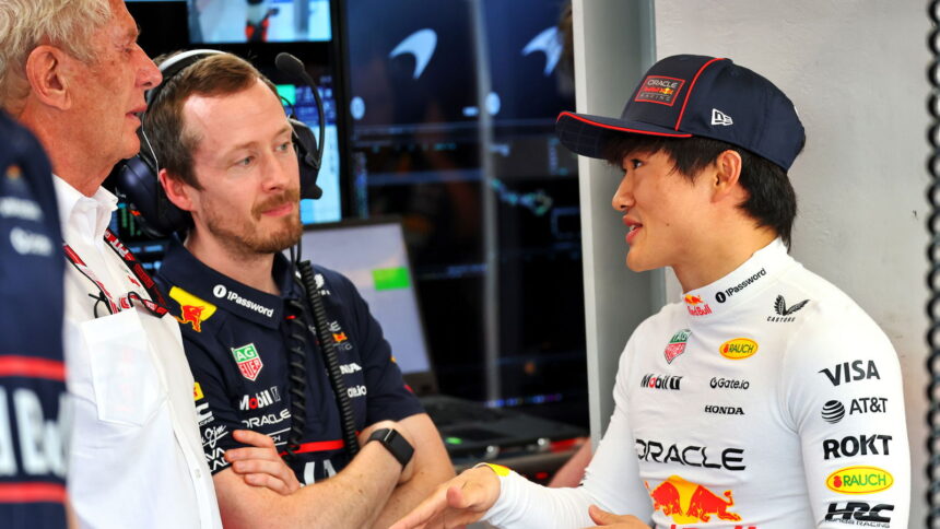 Helmut Marco reveals Red Bull's "coaching" behind Yuki Tsunoda's Baku performance