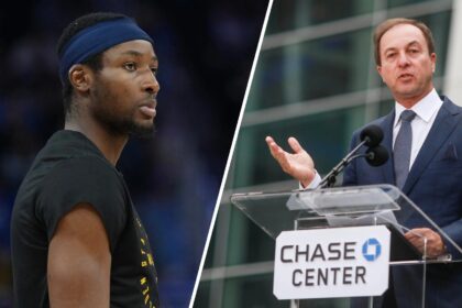 How Jonathan Cuminga responded dullly to the Warriors owner's question, "Do you want to be here?"
