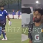 India And Pakistan Cricketers Practice Side By Side Before Asia Cup 2025 Clash