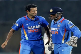 Irfan Pathan And MS Dhoni