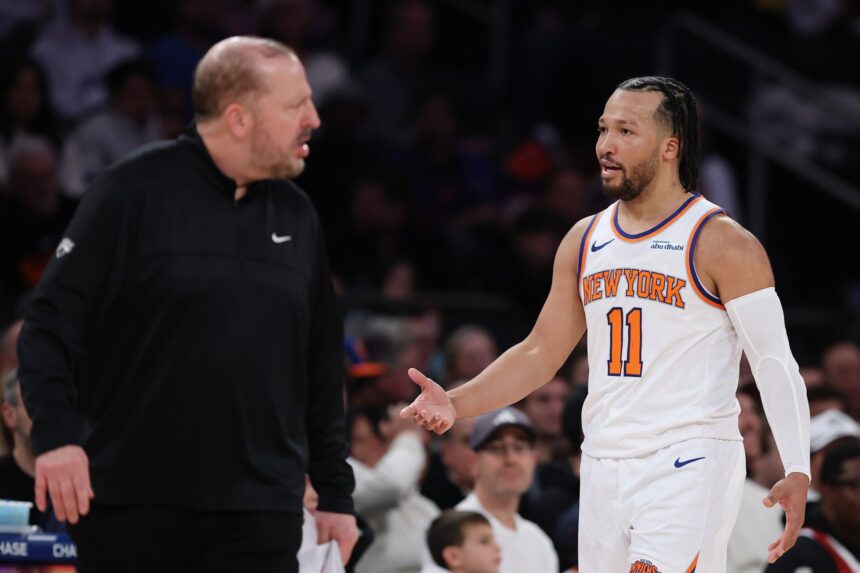 John Wall says the New York Knicks could face Jalen Branson problems after Tom Thibodeau's firing