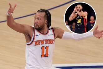 Karl Anthony Towns is hoping the New York Knicks will make a "Stef Curry" adjustment for Jaren Branson next season