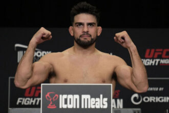 Kelvin Gastelum weigh-in