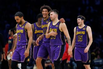 Kendrick Perkins wouldn't be surprised to see the La Lakers do something for the first time in five seasons