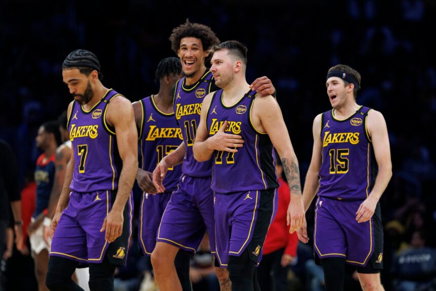 Kendrick Perkins wouldn't be surprised to see the La Lakers do something for the first time in five seasons