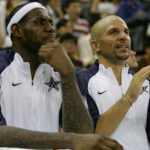 LeBron James soon stops Jason Kidd from making "Waterboy" analogy about Team USA's role in 2008