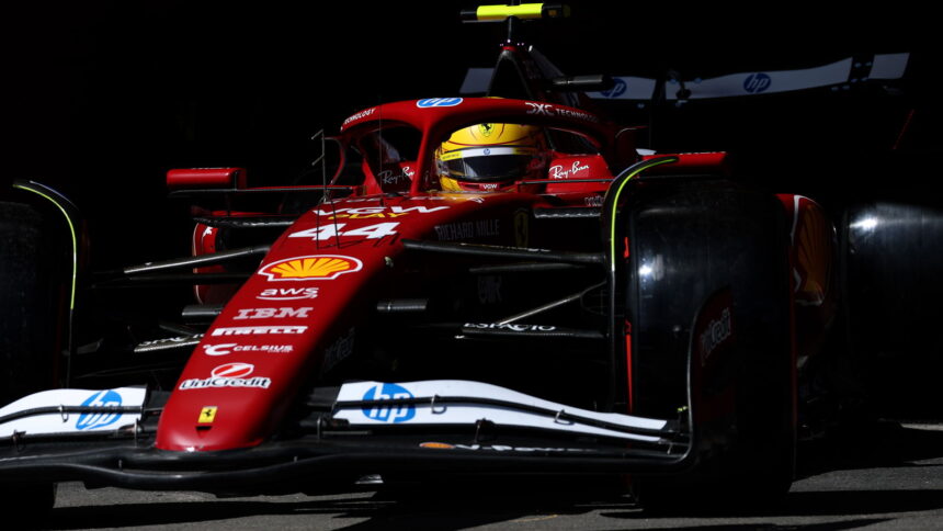 Lewis Hamilton "begins to find his groove" as a "more confident" observation.