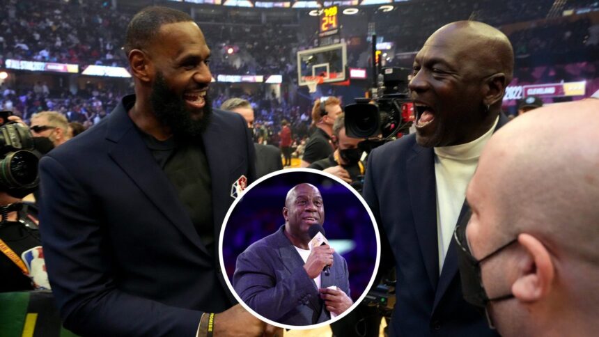 Magic Johnson realizes where "bad boy" LeBron James ranks compared to Michael Jordan