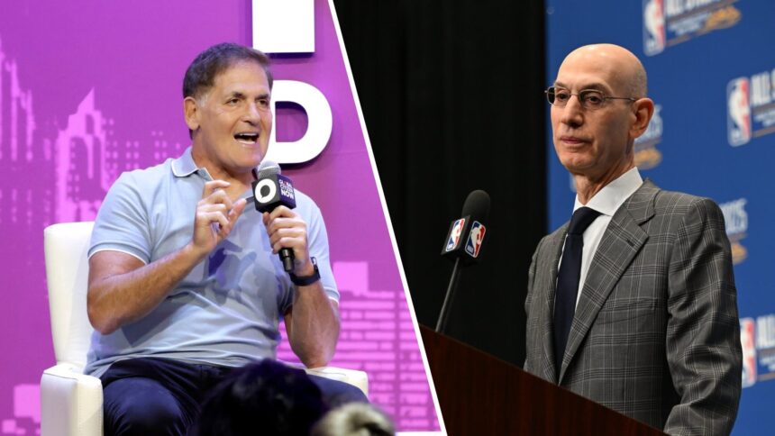 Mark Cuban highlights one positivity about the NBA commissioner by citing "false" points in Adam Silver's tone hearing statement
