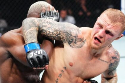 Mason Jones Pulls Off Jaw-Dropping Come-From-Behind TKO - UFC Paris Highlights