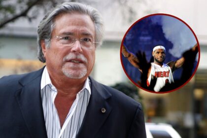 Miami Heat Owner Mickey Allison gave a light jab at LeBron James' iconic 2010 announcement
