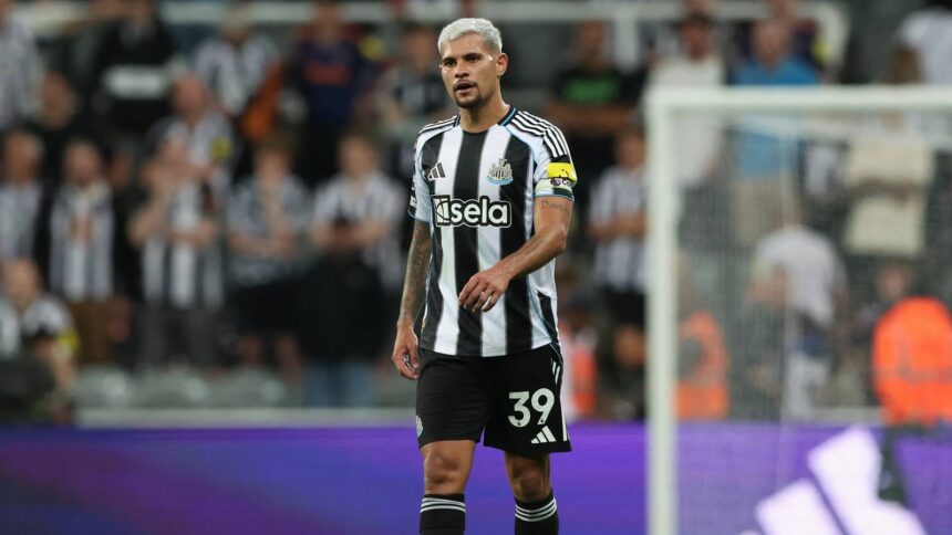 Newcastle signs Bruno and Star to £60m England International to enter the race