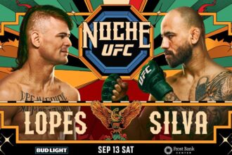 Noche UFC 3, Results, Diego Lopes, Jean Silva, UFC