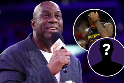 One of the La Lakers legends didn't make the best La Lakers of all time, Magic Johnson, who started five times for LeBron James