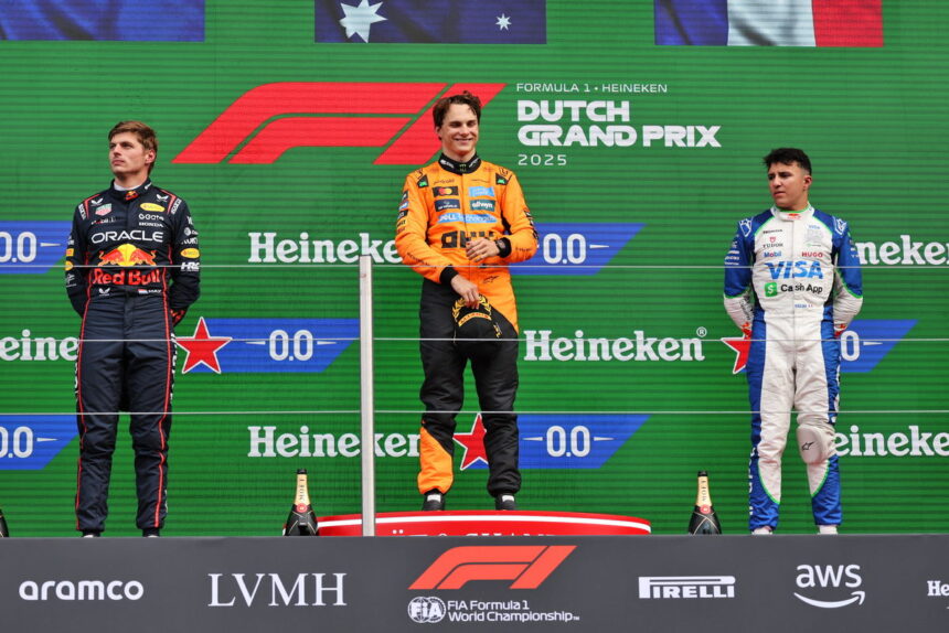 Oscar Piastri joins exclusive F1 club after his first career at Dutch Grand Slam