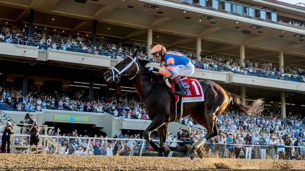 Pacific Classic win moves ferociousness to No. 2 in the Breeders' Cup power rankings