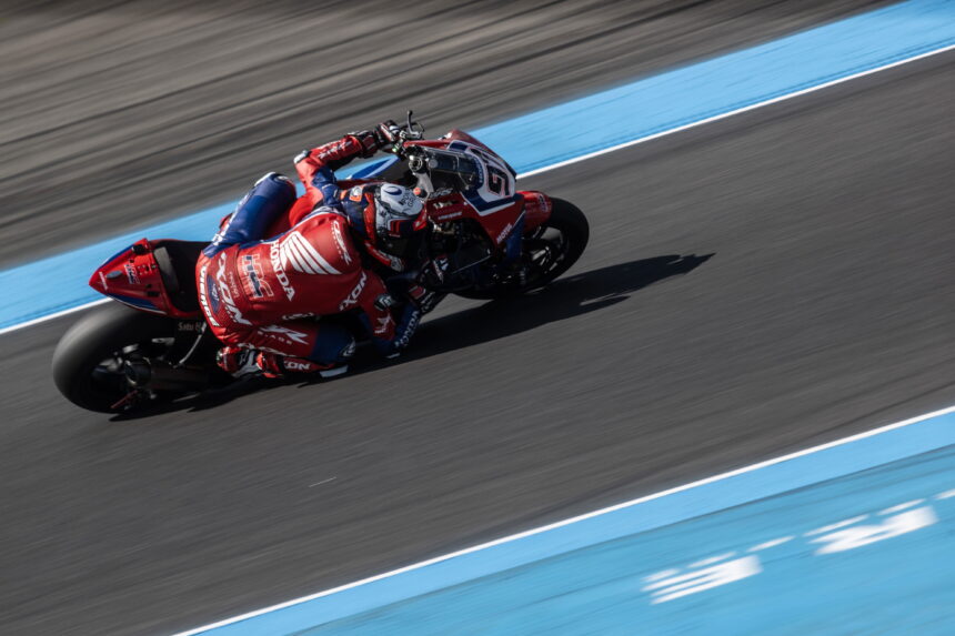 Xavi Vierge, 2025 French WorldSBK. Credit: Gold and Goose.