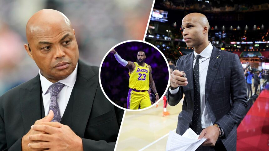 Richard Jefferson eviscerates Charles Berkley in comments by LeBron James and points to the Houston Rocket