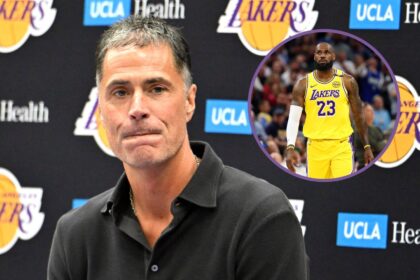Rob Perinka's thoughts on LeBron James' future with the Lakers reveals Dave McMenamine