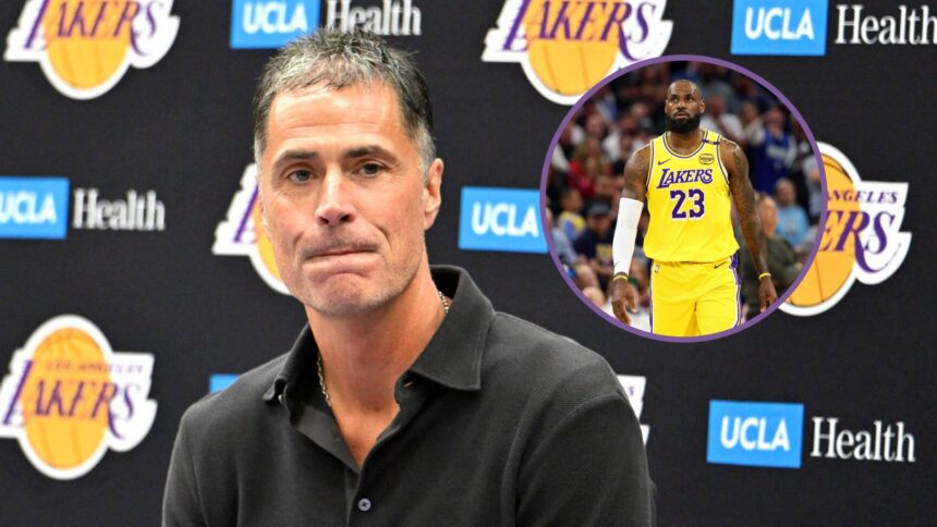 Rob Perinka's thoughts on LeBron James' future with the Lakers reveals Dave McMenamine