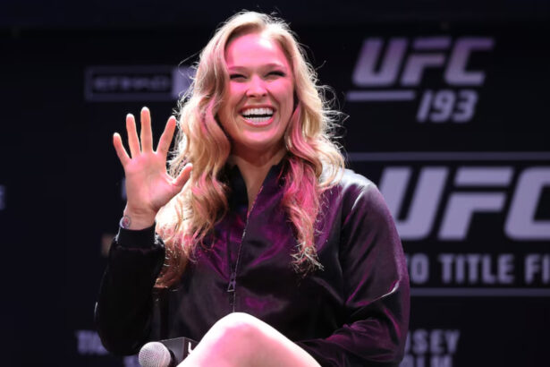 Ronda Rousey UFC press event