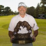 Thomas Bjorn wins the PGA Tour Champion Event by sinking a 35-foot putt