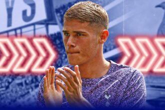 Tottenham sent a Mickey Van de Ven warning during the "interesting" Real Madrid development