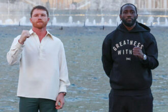 Canelo Alvarez and Terence Crawford