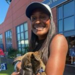 US Open Rescue Puppy Goes to Asia Muhammad's House from Arena Sabalenka's Instagram