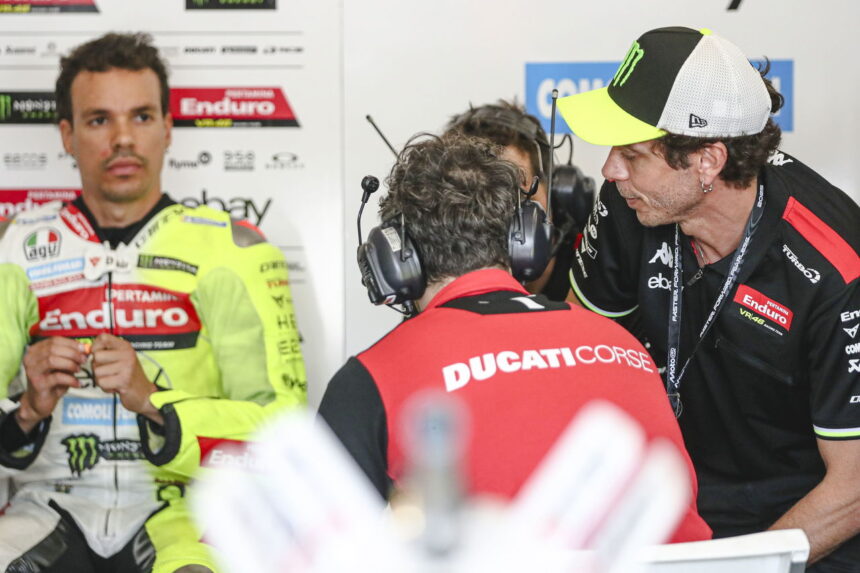 Valentino Rossi's team "really deserves" more "great days" at MotoGP