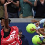 Venus Williams' doubles loss to the US open-end top seed