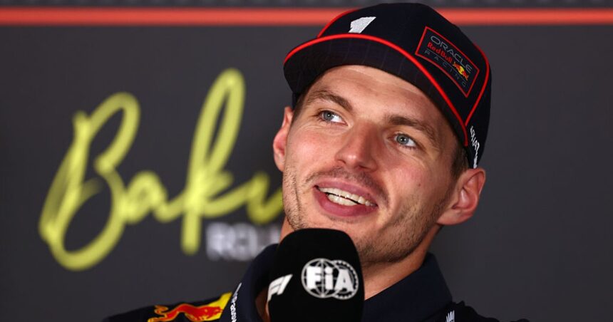 Verstappen is enjoying it as the season looks back on Red Bull's path