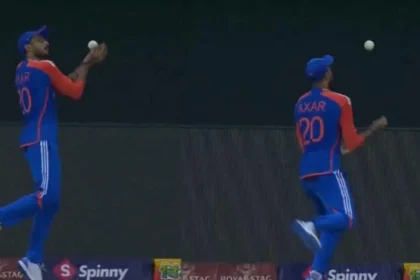 Watch Axar Patel Takes Second Attempt Stunner To Dismiss Saif Hassan After Four Dropped Chances