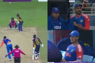 Watch Huge Drama Unfolds Pathum Nissanka Denied Clear Six By Umpire After Axar Patel Blunder In Asia Cup 2025