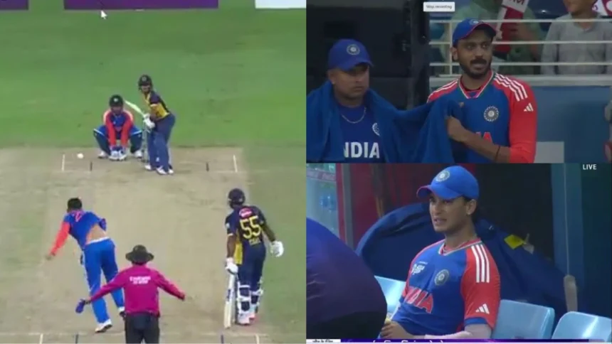 Watch Huge Drama Unfolds Pathum Nissanka Denied Clear Six By Umpire After Axar Patel Blunder In Asia Cup 2025
