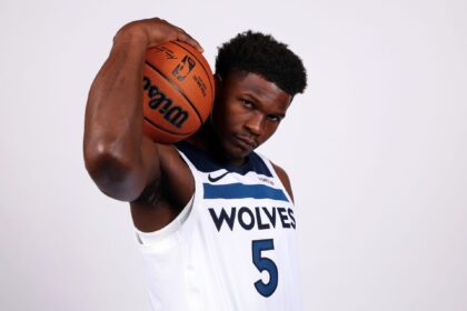 What Anthony Edwards is doing this offseason is "a completely different level," says Timberwolves GM.
