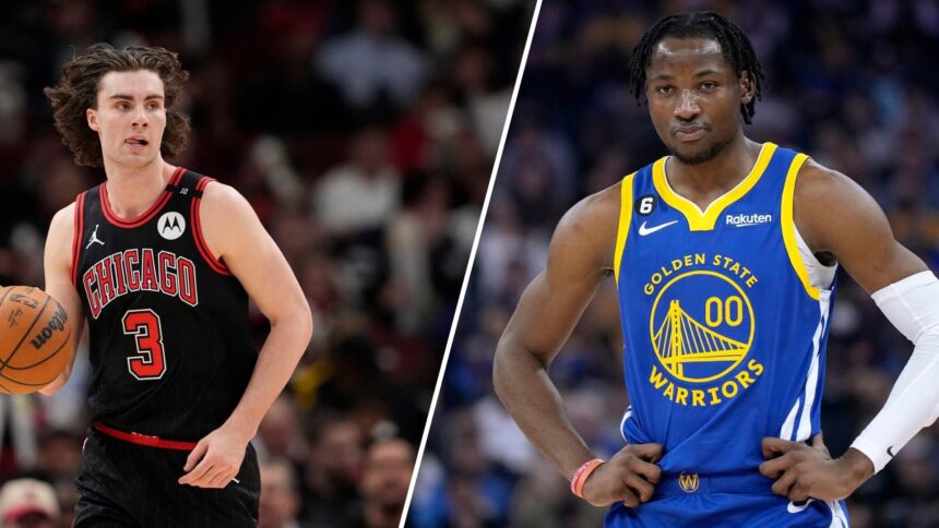 What does Josh Giddy sign for the Bulls mean for Jonathan Kuminga and the Golden State Warriors?