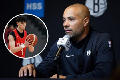 What stood out about Fanbozen during the practice of the Jordi Fernandez Brooklyn Nets