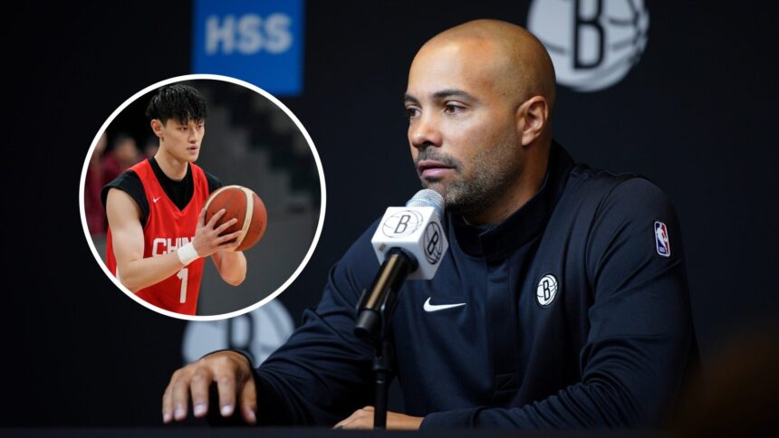 What stood out about Fanbozen during the practice of the Jordi Fernandez Brooklyn Nets