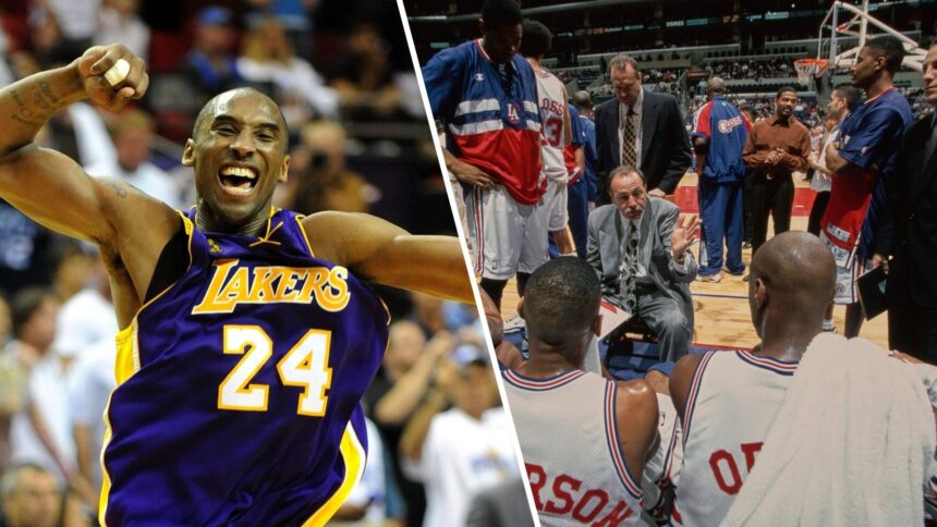 When Kobe Bryant was confused that the Los Angeles Clippers hadn't chosen him, they said we can't draft you."