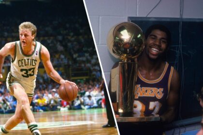 When Larry Bird admitted that his rival, Magic Johnson, had a better career than him, he said, "I nodded to him."
