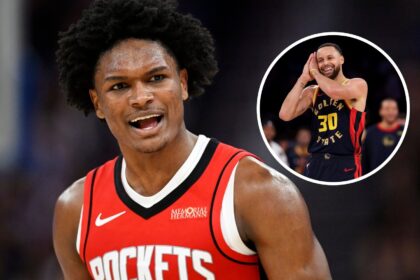 Why did Amen Thompson "hate" the Golden State Warriors until they started..."