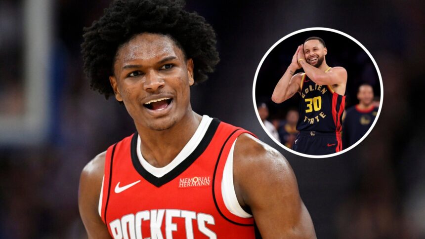 Why did Amen Thompson "hate" the Golden State Warriors until they started..."