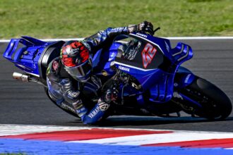 Alex Rins, Yamaha V4, 2025 Misano test