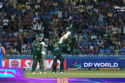 Sahibzada Farhan pulls off rocket-launcher celebration after stunning fifty in India vs Pakistan clash