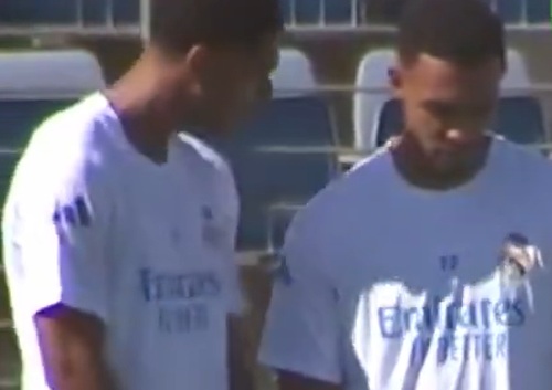Real Madrid's Star Jude Bellingham returns to training before the Champions League opener (video)