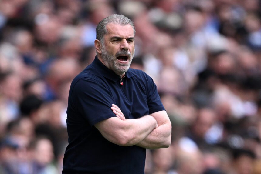 Ange Postecoglou at Tottenham
