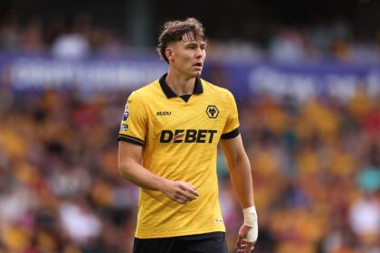 Jorgen Strand Larsen of Wolverhampton Wanderers