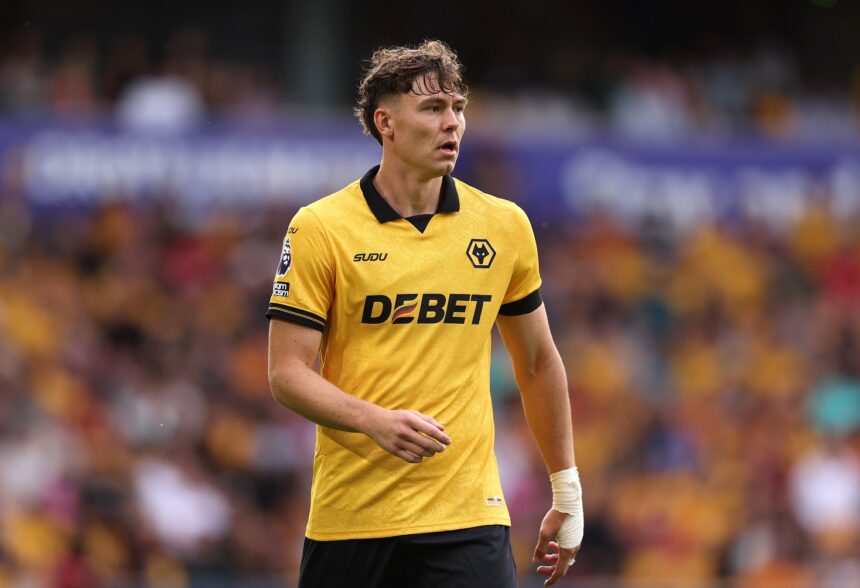 Jorgen Strand Larsen of Wolverhampton Wanderers