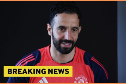 Man United manager Ruben Amorim